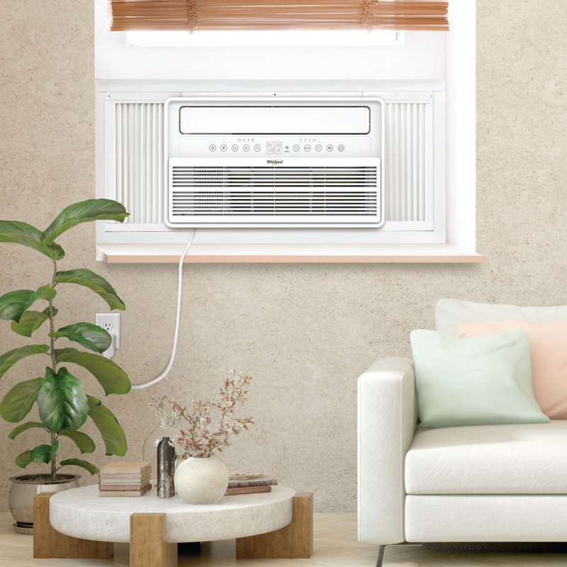 10,000 BTU White Window Inverter Air Conditioner with Remote Control