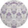 Premium Machine Washable Prisco Purple Rug