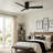 CORMAC 52 inch 3-Blade Hugger Ceiling Fan with Remote (No Light)-662657484