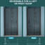 Porte de douche pliante l 30 po x H 72 po, noir mat. Cloison intérieure de porte de barrière d'isolation de salle de bain réglable en verre trempé de 1/4 po d'épaisseur.