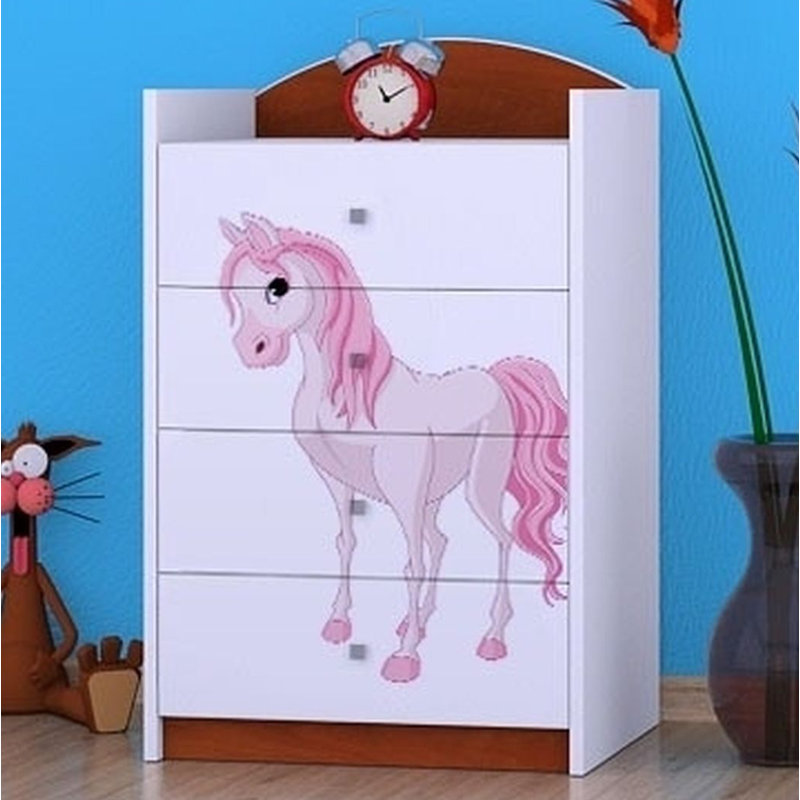 Noles 4 Drawer Chest, Brown