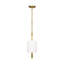 Thomas O'Brien Danica 2 Light Dining Room Chandelier With White Linen Shade-119245313
