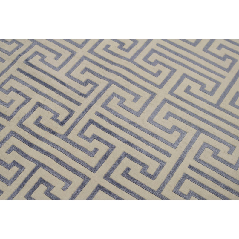 Windsom Hand-Knotted High-Quality Ivory Area Rug