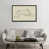 Toile avec cadre gris est en rupture de stock