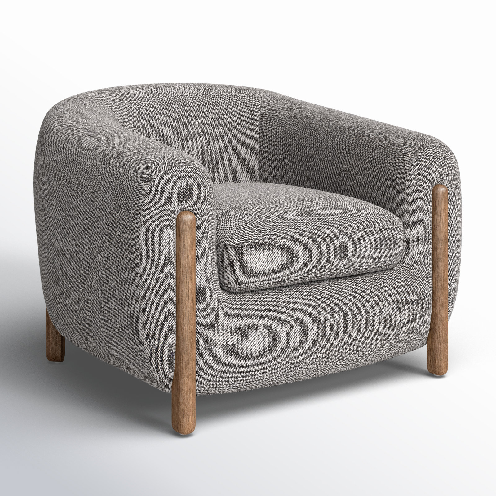 Amaryllis Barrel Chair, Capri Ebony