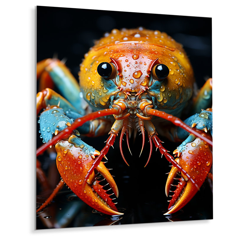 " Animal Crayfish I ", 32" H x 16" W x 1" D