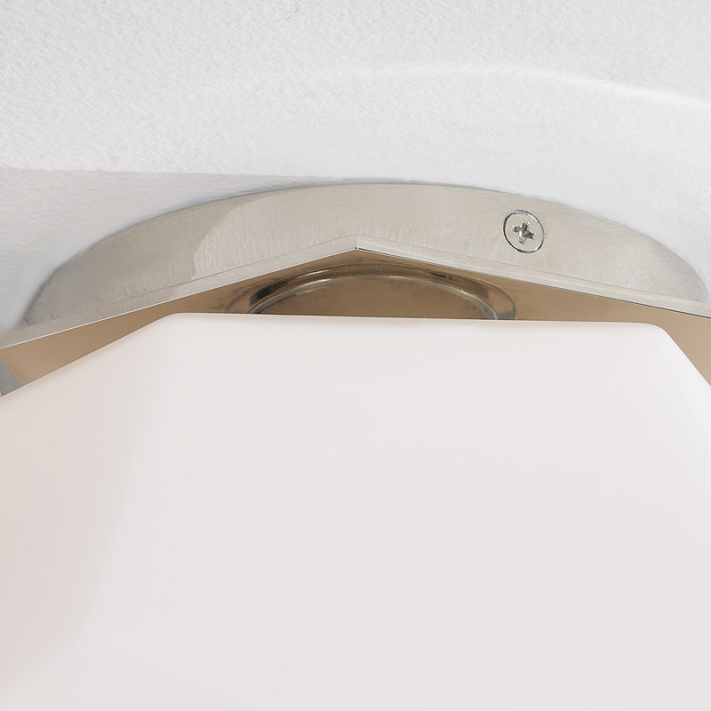Tring Flush Mount by PEMBROOKE & IVES, Polished Nickel