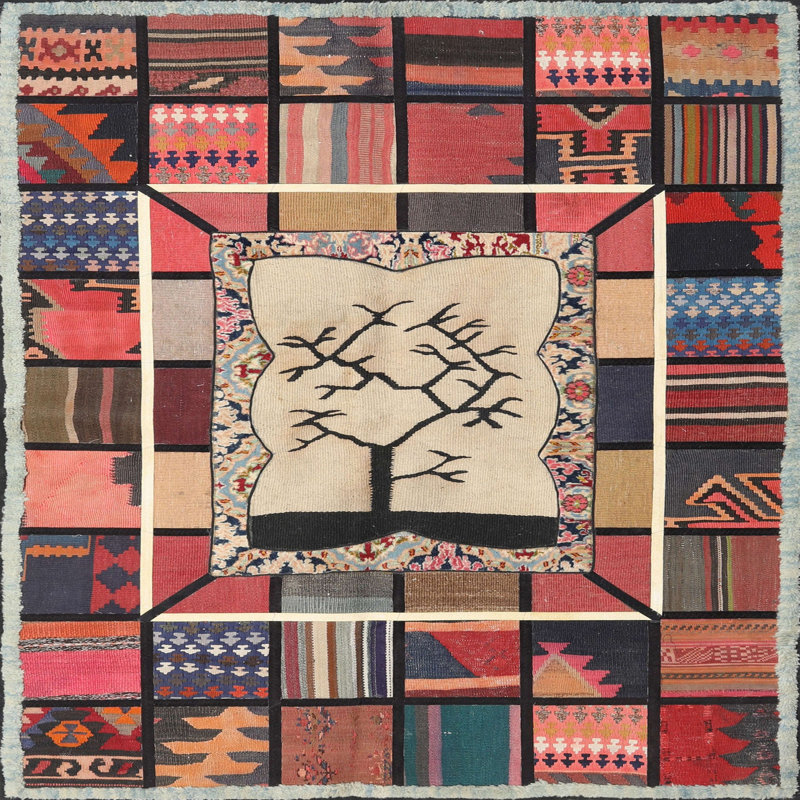Patchwork Indoor Rug, Square 6'