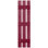 Three Batten, Three Board Open Vinyl Shutters Pair