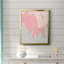 «Blush Abstract II», toile encadrée de qualité supérieure - prête à être accrochée-170203663-170203656