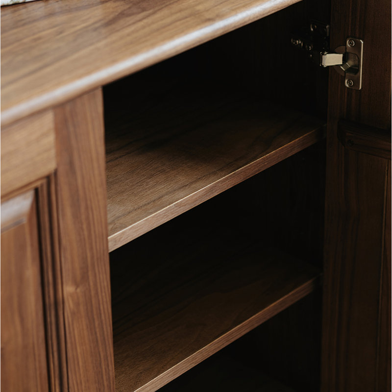 Buffet décoratif French French, H 39,4 po x l 47,2 po x P 14,9 po