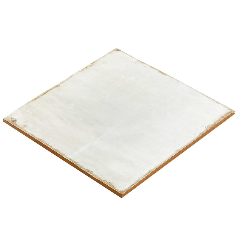 Angela Harris Dunmore Blu 8X8 Matte Ceramic Floor Tile, White