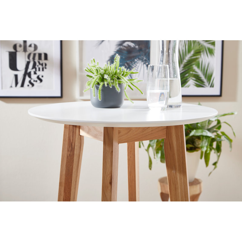 Sprague Round Solid Wood Base Dining Table