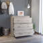 Commode Calvetta 3 gris clair