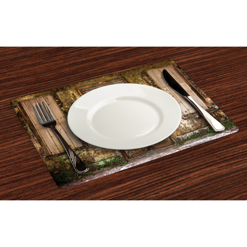 Polyester Cities & Maps Rectangle Placemat