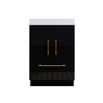 Luberisse 24'' Single Bathroom Vanity with Acrylic Top