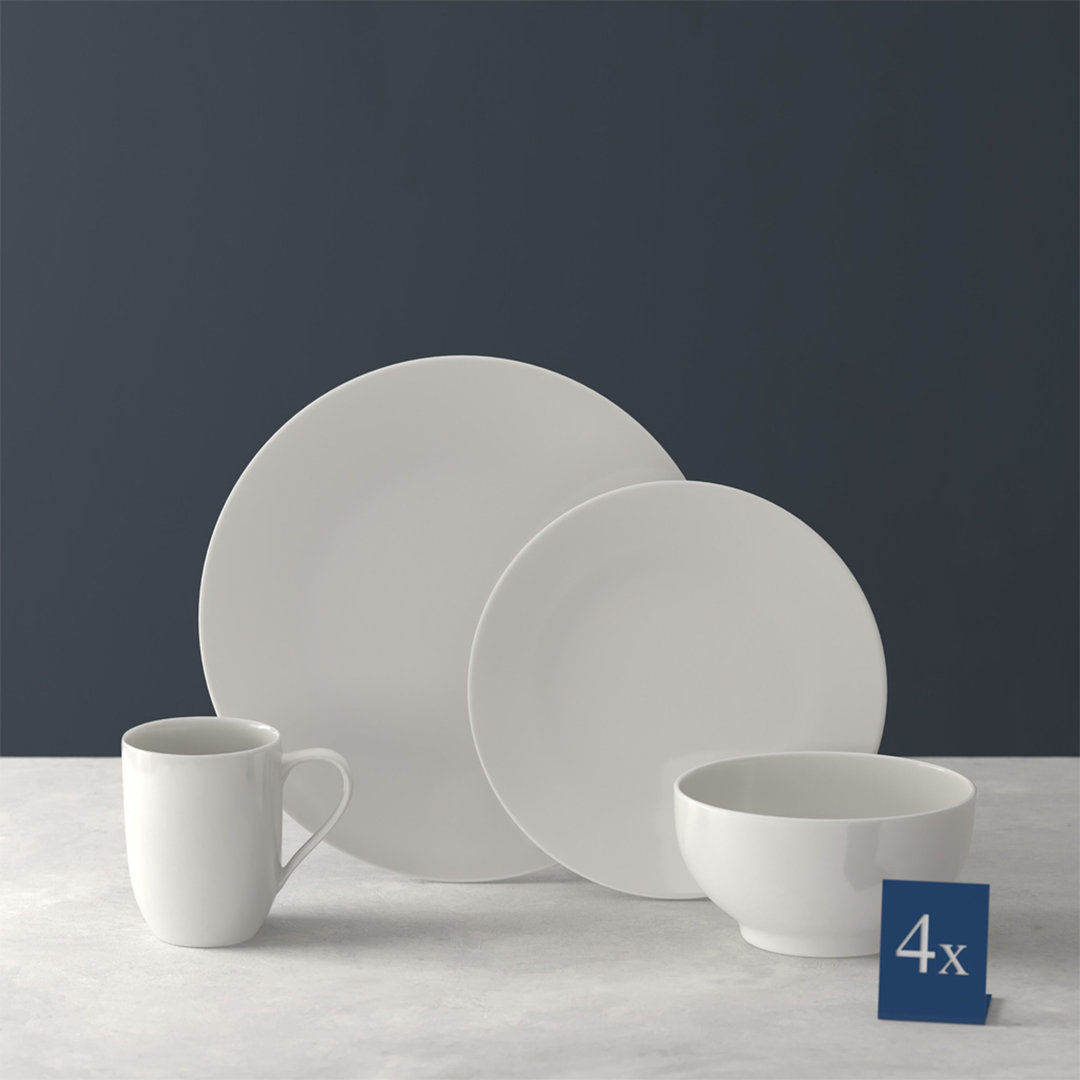 Villeroy & Boch For Me 16 Piece Dinnerware Set, Service for 4 Villeroy & Boch