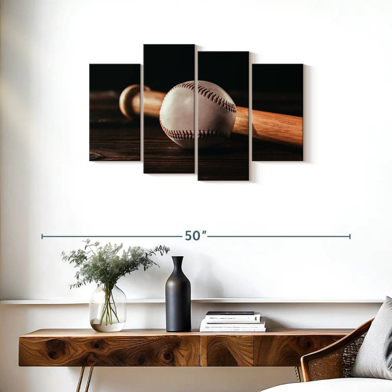 Sireci Baseball Things, 22" H x 36" W