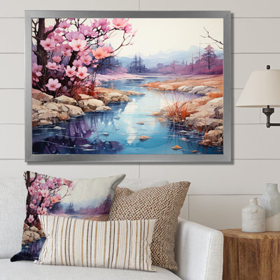 Impression sur toile «Al tranquillité» - campagne