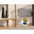 66"  Long Console Table,Narrow 3-Tier Entryway Table Sofa Table,Accent Industrial Hallway Table-430509992-430509994