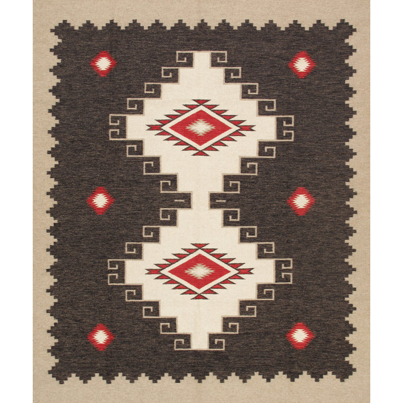 Tuscany Rectangle Rectangle 8'2" X 9'1" Flatweave Wool Area Rug