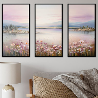 «Meadow Smog Charm», ensemble d'art sur toile Meadow