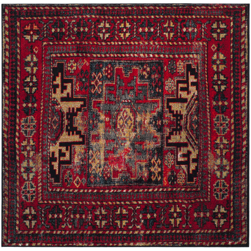 Kristina Oriental Area Rug, Square 160cm