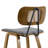 26" Modern Upholstered Low Back Rattan Wood Counter Height Stool-94718924-94718928-91870241