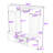 Modern Hall Tree with Storage Cabinets, Adjustable Shelves, Hooks, and Bench Seating for Entryway-289948473