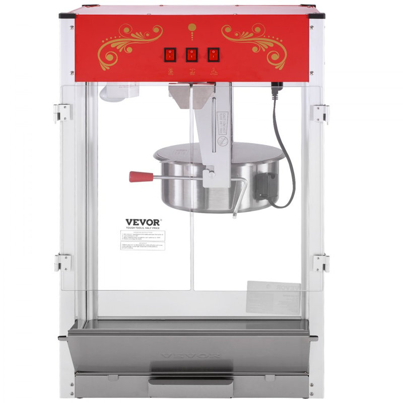 Machine à maïs soufflé 1615W 16 oz Popcorn Popper Machine