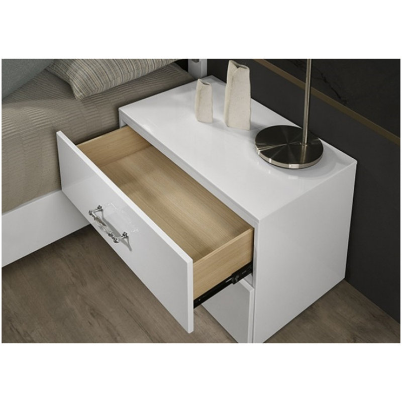 Table de chevet 2 tiroirs Jokimas