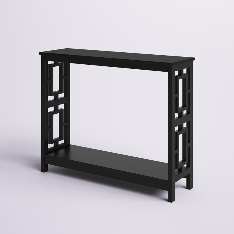 Carmeline 39.50'' Console Table, Black