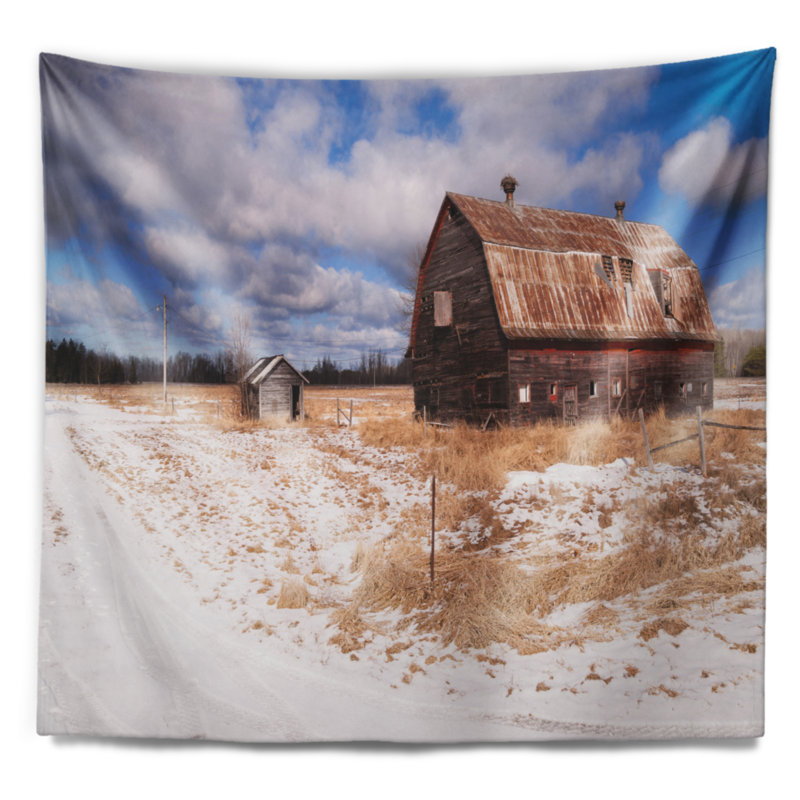Polyester Tapestry, 50" H x 60" W