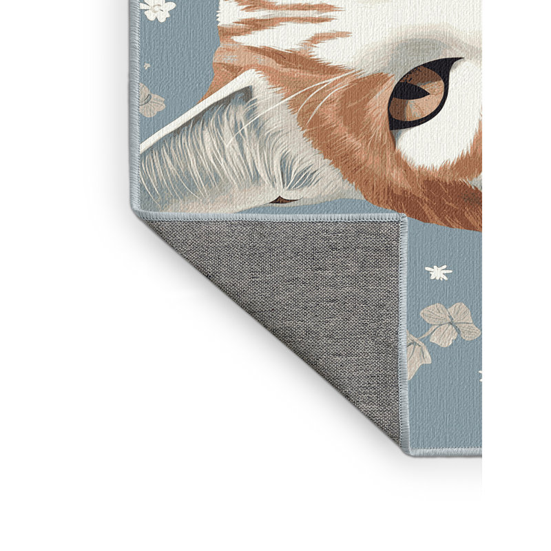 Tapis pour enfants mignons lavables Dakota Fields, Rectangle 4pi x 6 pi