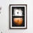 Reflection of a Palm Tree in Hawaii - Picture Frame Graphic Art Print-56857609-56857608