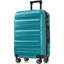 Ensemble de valises en plastique Hardshell - Valises légères et durables avec deux roulettes pivotantes, tailles de bagage à main et pour bagages-129108265