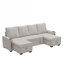Canapé modulaire avec rangement, canapé modulaire en U, canapé modulaire convertible confortable-748563834
