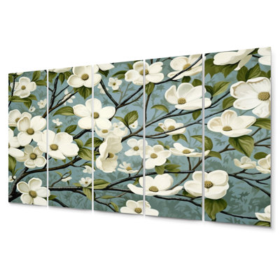 Ensemble de 5 décorations murales
