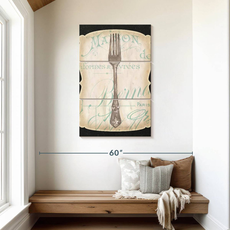 Senne French Fork I, 45" H x 28" W