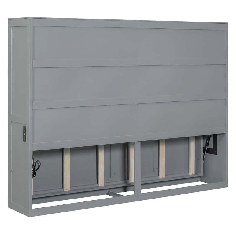 Commode murale Murphy, gris, Queen