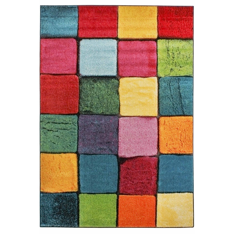 Rhayne Geometric Indoor / Outdoor Area Rug, Rectangle 160 x 230cm