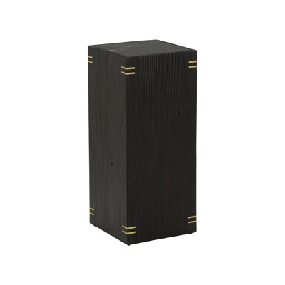 Shou Sugi Ban Pedestal - Tall