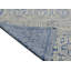 Tapis en laine noué à la main en bleu / gris-69675007