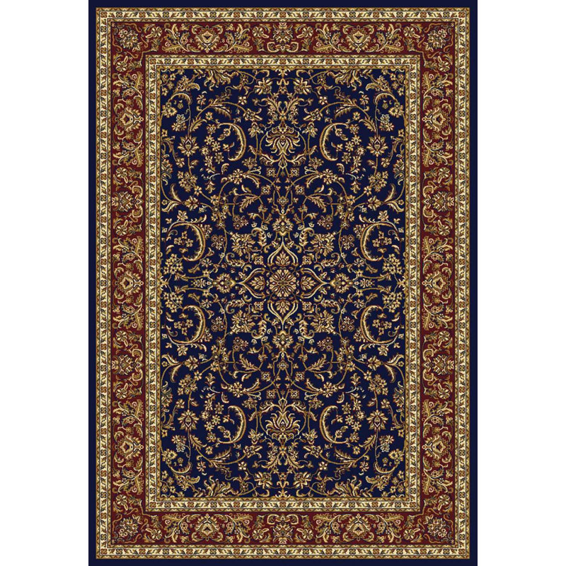 Tapis bleu marine , Rectangle 5 pi 5 po x 8 pi 3 po