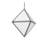 Davilyn 5 - Light Nickel Geometric Pendant