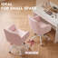 Chaise de bureau en velours Vanity Chair-129929495