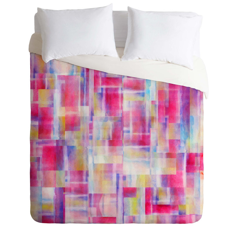 Ensemble de housse de couette Jacqueline Maldonado, Housse de couette pour grand lit et 2 taies décor