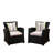 Alyisa Wicker Outdoor Lounge Chair