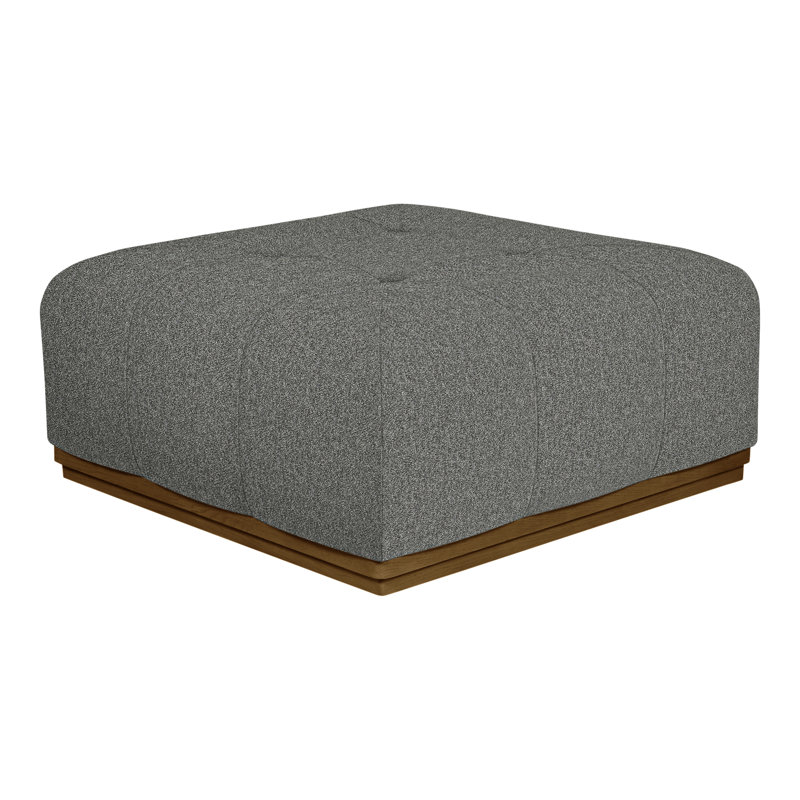 Denison By Thom Filicia Square Ottoman, Ian Pewter, Wrenn