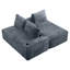 Canapé modulaire moderne 104 po avec assise profonde-544240363